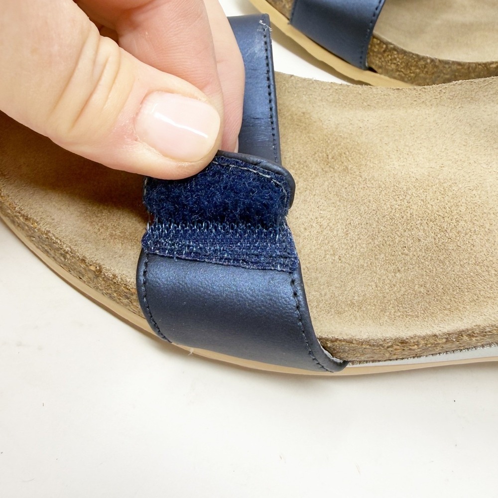 Naot Women's Mermaid Navy Blue Sandal 7 - Picture 5 of 9